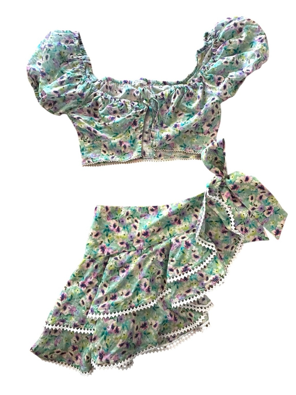 Tularosa Loma Floral Skirt Set - Picture 2 of 7